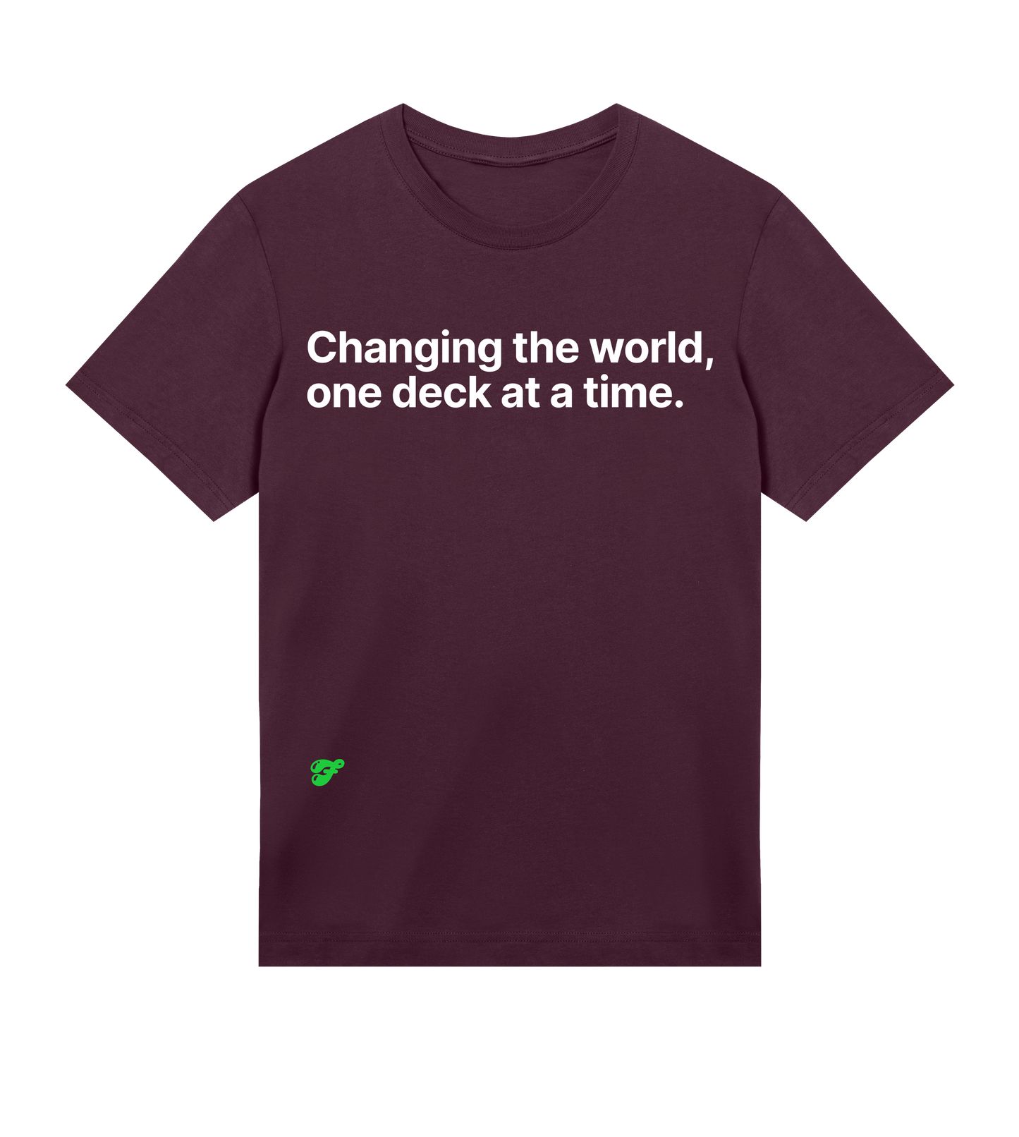 Changing the world, one deck at a time.