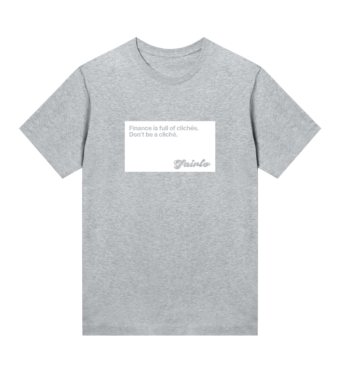 Don't be a cliché - Womens Tee