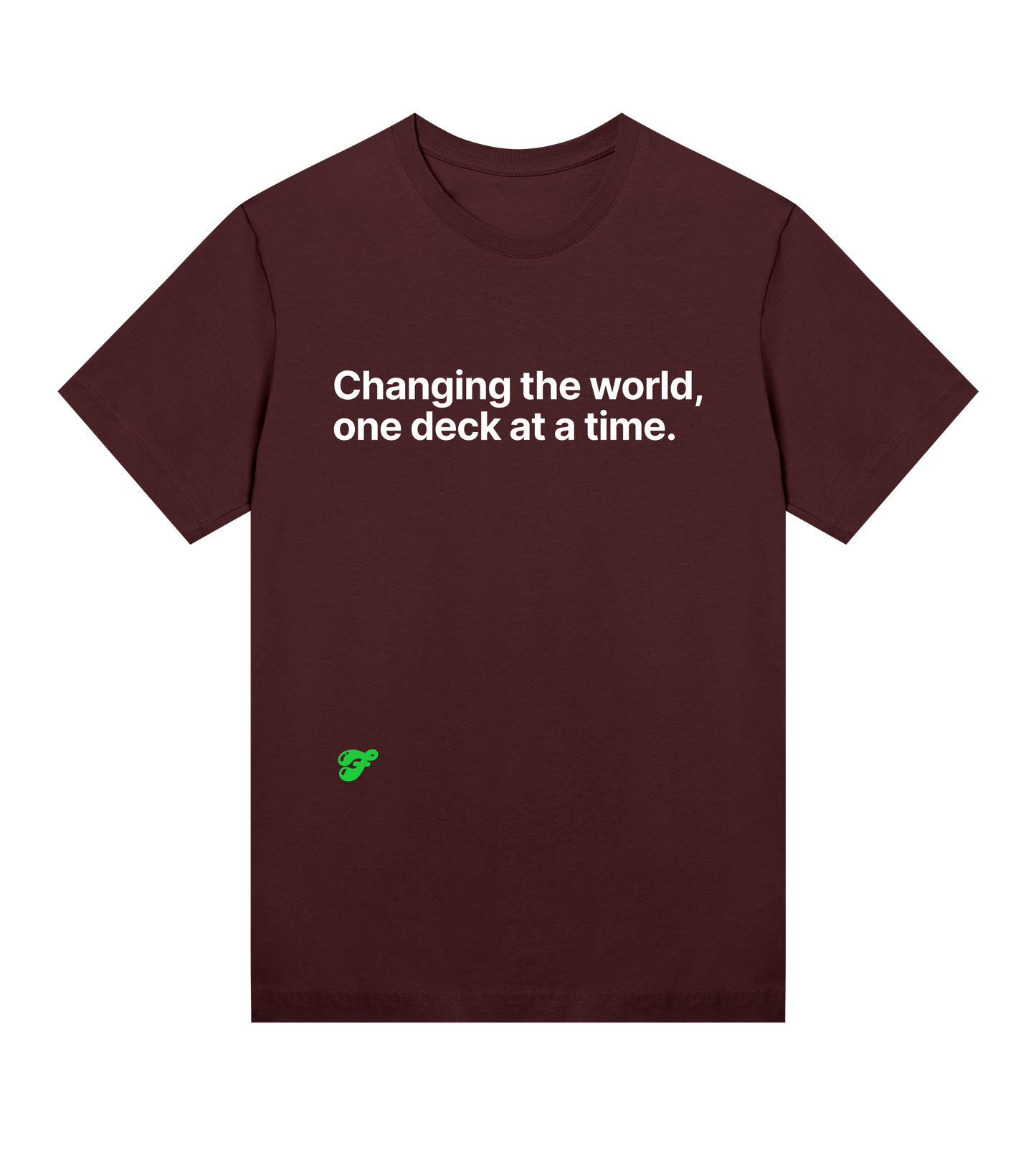 Changing the world, one deck at a time - Womens Tee